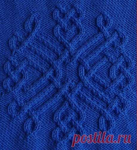 Ravelry: Celtic Snowflake (#02) pattern by Devorgilla's Knitting (sometimes...)