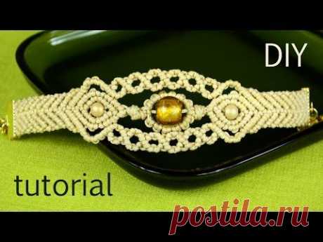 Sun in the Sea - Macrame Bracelet Tutorial