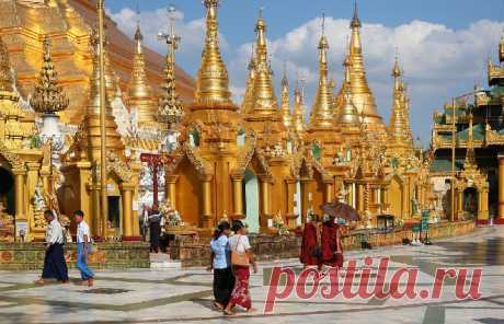17 фотофактов о Бирме — таинственной стране золотых Будд . Тут забавно !!!