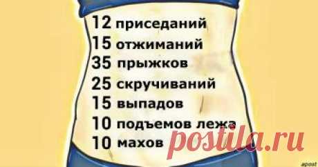 Этот план домашних упражнений поможет вам сжечь жир всего за 10 недель без тренажеров Для тех, у кого мало времени.