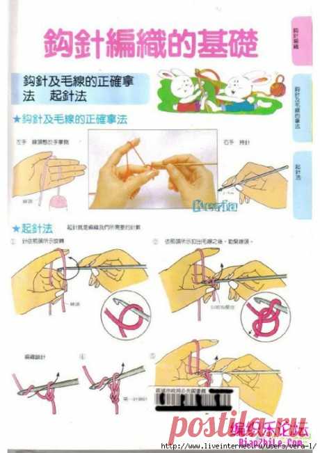 Пособие по вязанию спицами и крючком