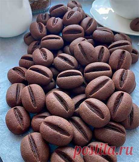 Печенье кофейные зерна: приготовление, ингредиенты, рецепт