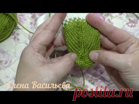 Вяжем следки и носки от мыска. Быстро и просто//We knit footprints and socks from the toe.