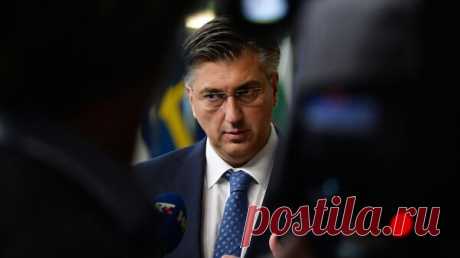 СВО позволила дать Украине статус кандидата в ЕС, заявил премьер Хорватии