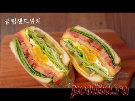 Клуб сэндвич | Сэндвич рецепт | Бутерброд для пикника | Обед для пикника