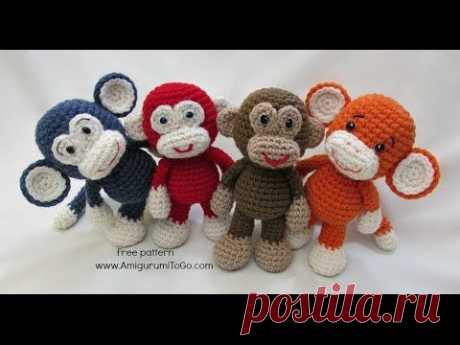 Crochet Along Bigfoot Monkey 2014 - YouTube