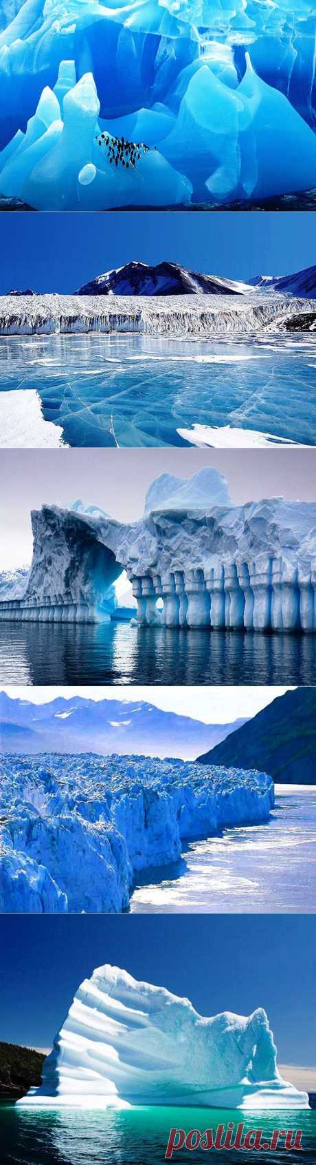 Впечатляющие айсберги и ледники - Наука и жизнь