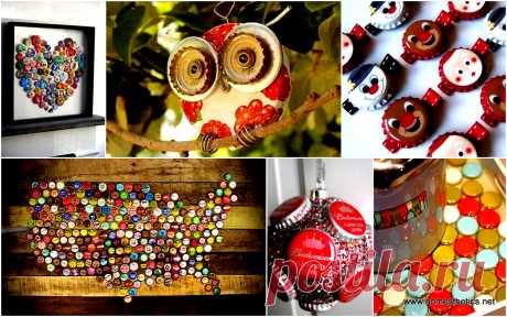 35 Fun Ways Of Reusing Bottle Caps In Creative Projects