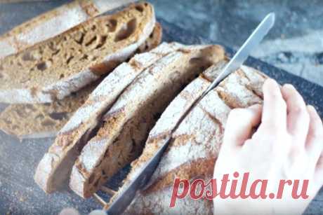 Видео-рецепт: пшенично-ржаной хлеб на закваске с семенами фенхеля, аниса и тмина | Всем Хлеб!