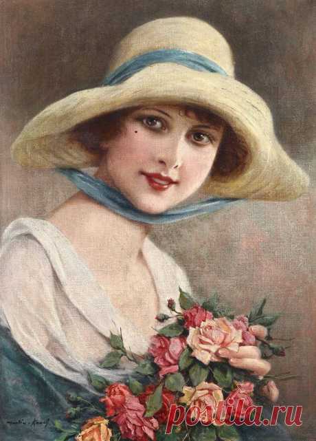 Французский художник Франсуа Мартин Кавель (1861-1931)