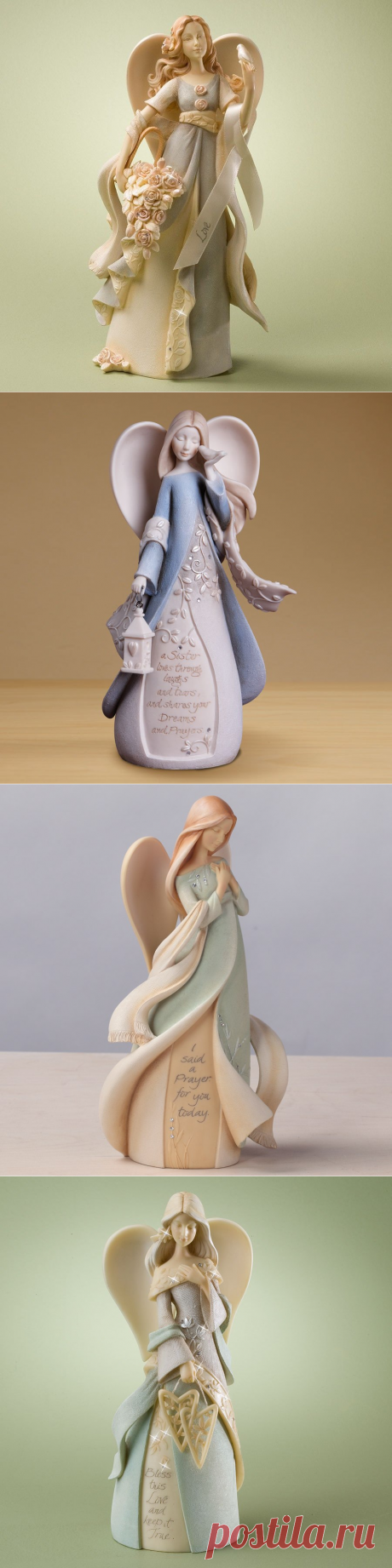 Керамика от Karen Hahn - Ангелы.