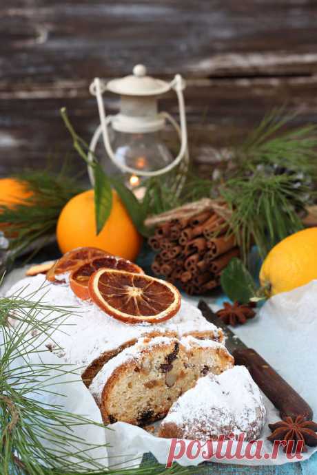 Творожный штоллен - Christstollen mit Quark - Сладкий мир