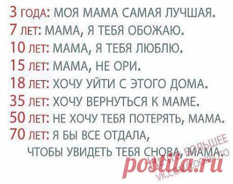 Берегите и цените своих любящих,родных мам!
Екатерина Лабаза

Правильно сказано. Ставим класс, кто согласен. pomozemvmeste.ru