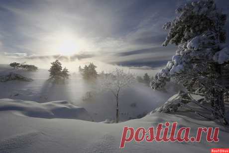 Фото: Зимняя.. Пейзажный фотограф Sergey Shulga. Пейзаж - Фотосайт Расфокус.ру