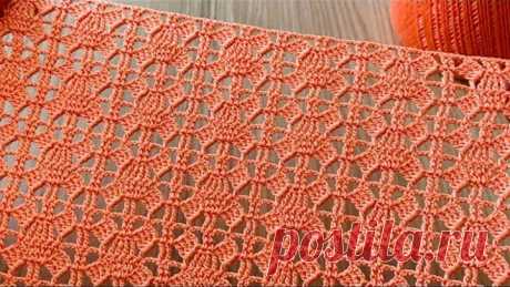 AN INTERESTING AND GORGEOUS Crochet Pattern❗️Crochet Blouse, Runner, Shawl