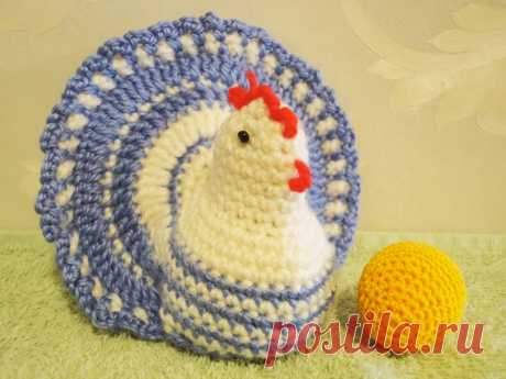 Пасхальная курочка Easter chicken Crochet Такая курочка станет отличным подарком и украшением пасхального стола.