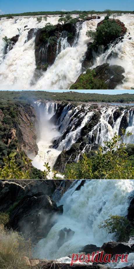 Водопад Руакана в Африке