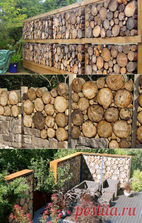 Деревянный забор из дров: преимущества и недостатки