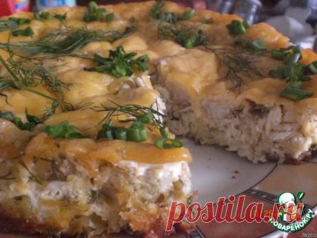 Праздничный рыбный тортик.