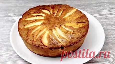 Диетическая Шарлотка, который тает во рту!!Яблок больше,чем теста/Яблочный пирог с овсянкой/Диетический пирог/Рецепт просто находка! | Украсить стол | Дзен