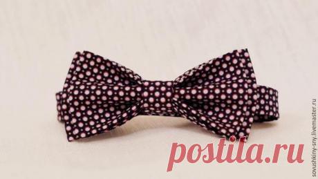 Галстук-бабочка своими руками
