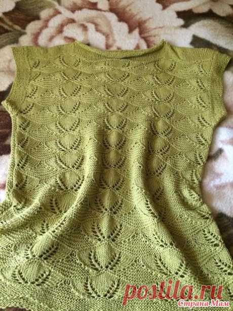 Кофточка " Липовый цвет - Вязание - Страна Мам