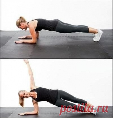 5 упражнений, 5 минут в день — и ваш животик идеален!