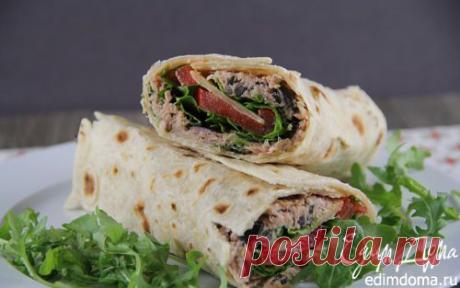 Тортилья с тунцом по-средиземноморски | Кулинарные рецепты от «Едим дома!»
