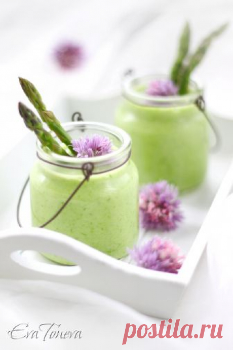 Студена супа с аспержи