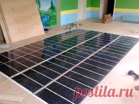 Пленочный теплый пол для дома: отзывы, расход электроэнергии