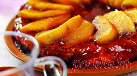 Яблочный пирог со светлым пивом