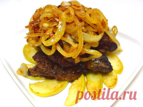 Едят даже те, кто не любит печень. У всех были пустые тарелки Ингредиенты: Печень — 500 гЯблоко — 2 штЛук репчатый — 1 штСольПерец черный (молотый)Паприка сладкая (молотая) — 1 ч. л.Карри — 0.5 ч. л.МукаМасло растительное Приготовление: Печень нарежьте порционными кусочками, отбейте через пленку, отправьте в муку, жарьте на растительном масле,...