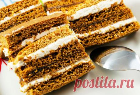 Медовик с карамельным кремом - Рецепты. Кулинарные рецепты блюд с фото - рецепты салатов, первые и вторые блюда, рецепты выпечки, десерты и закуски - IVONA - bigmir)net - IVONA