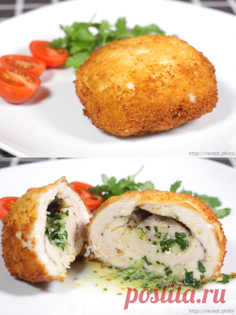 Котлеты по-киевски.