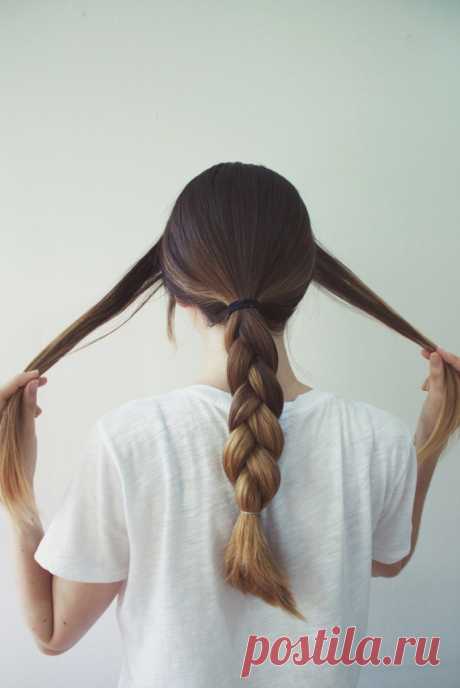 Прически для длинных волос — Рукоделие