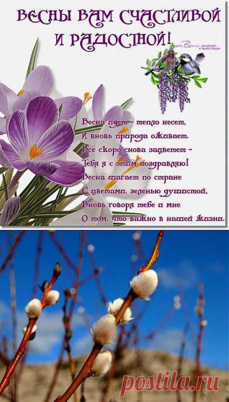 Всем весны счастливой!