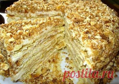 Старинный рецепт «Наполеона» - пошаговый рецепт с фото. Автор рецепта Ирина Покровская . - Cookpad