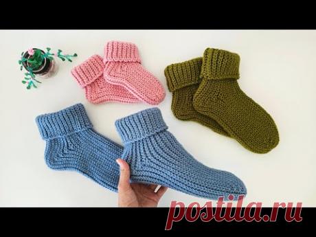 Easy MK: crochet socks from size 41. Men's and women's. Calculation table. Crochet Socks Size 41+