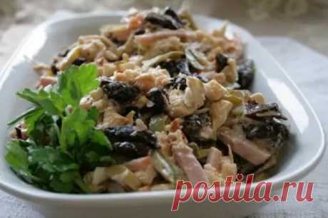 20 салатов с черносливом