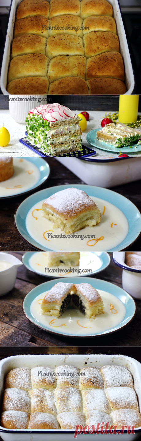 Бухты с маком | Picantecooking