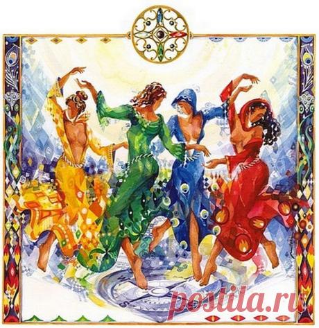 О ЖЕНСКИХ СОСТОЯНИЯХ
В каждой женщине есть четыре состояния. И даже если вы используете только одно, это совершенно не значит, что три другие отсутствуют.