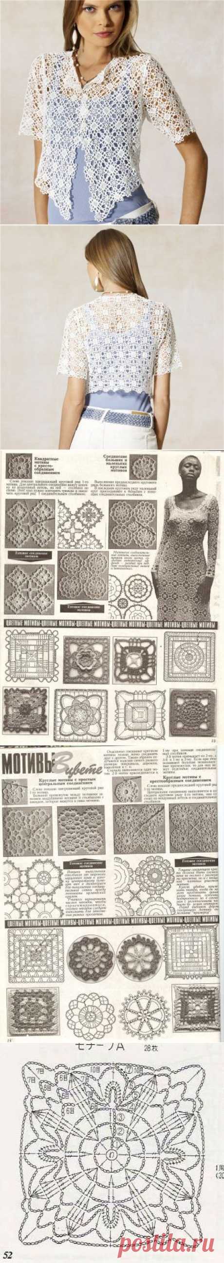 Квадратный мотив. Схемы