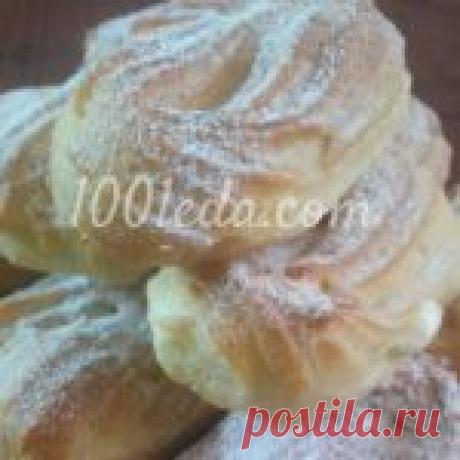 Как приготовить заварные пирожные с творожным кремом - Выпечка для детей от 1001 ЕДА