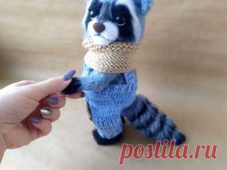 Мастер-класс : Игрушка Енот своими руками | Журнал Ярмарки Мастеров Игрушка Енот своими руками – бесплатный мастер-класс по теме: Игрушки ✓Своими руками ✓Пошагово ✓С фото