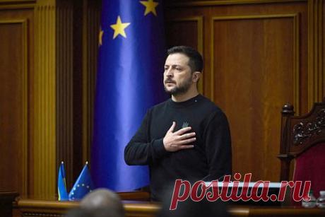 На Украине заявили о не увидевшем свет послании Зеленского