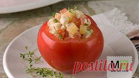 Помидоры фаршированные (12) - кулинарный рецепт. Миллион Меню