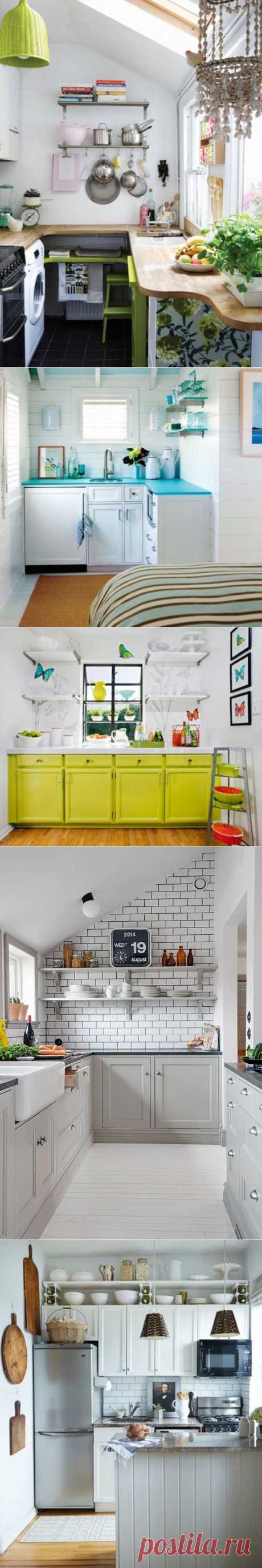 Идеи по превращению маленький кухни в уютное гнёздышко