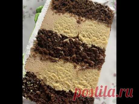 ТОРТ "А-ля Капучино"!! Вкусный Кофейно-Шоколадный торт! Красивый торт!