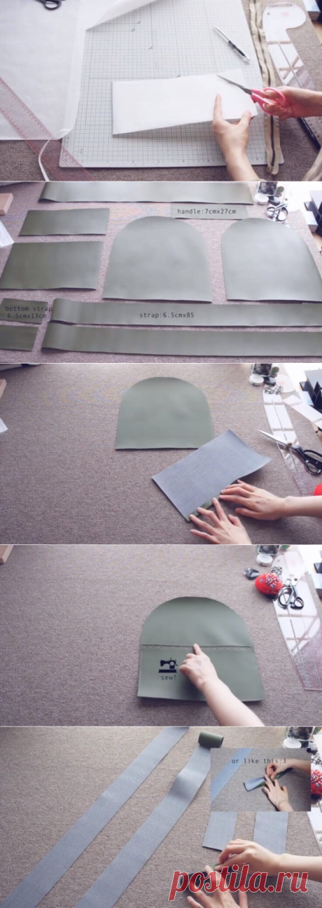 Как сшить рюкзак из старых джинсов своими руками (выкройки) | Тысяча и одна идея