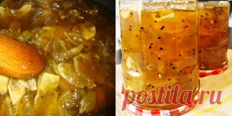 Волшебное варенье из киви и яблок. Насладись райским вкусом!